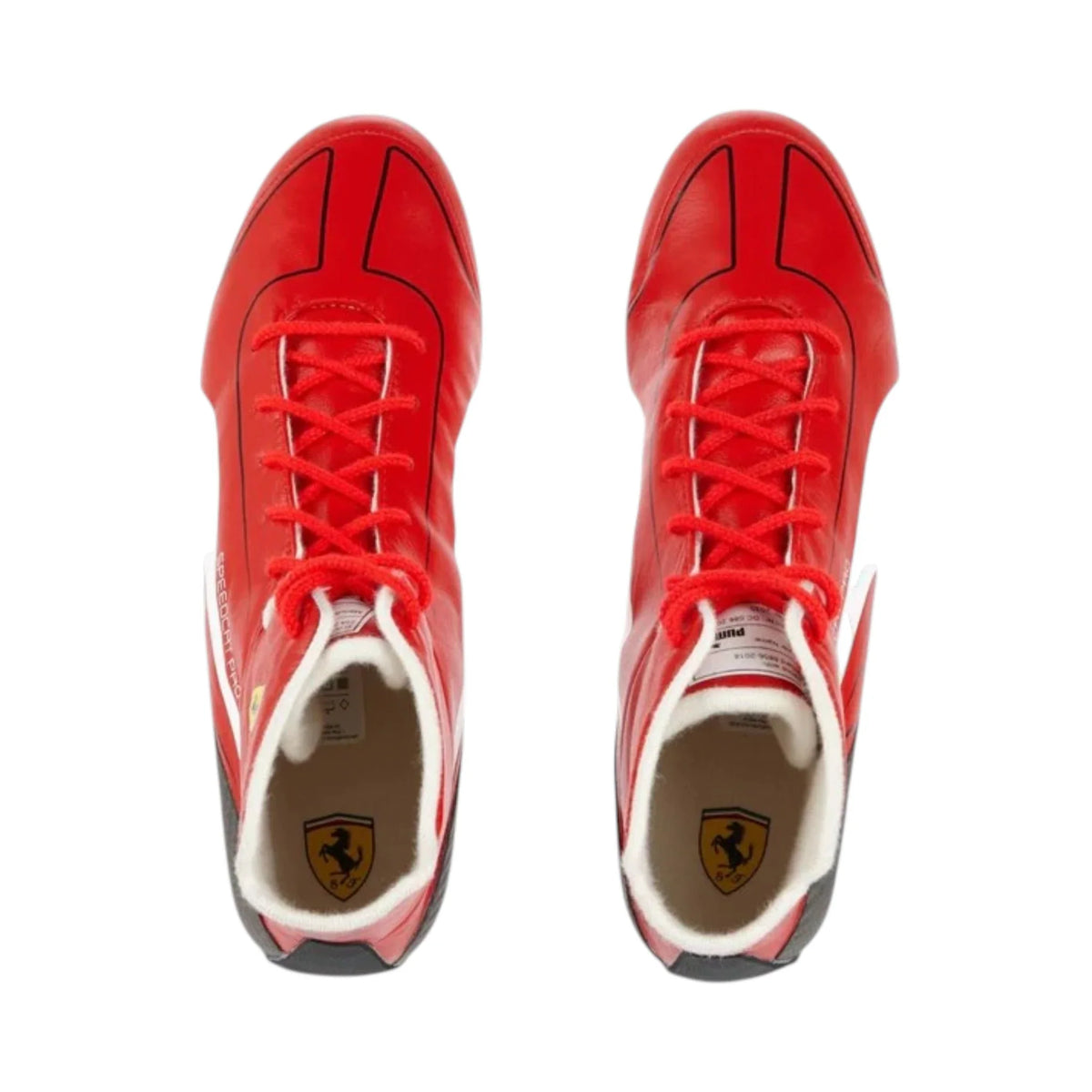 2022 Ferrari F1 Racing Shoes (Red) - Trending Racegears image 2