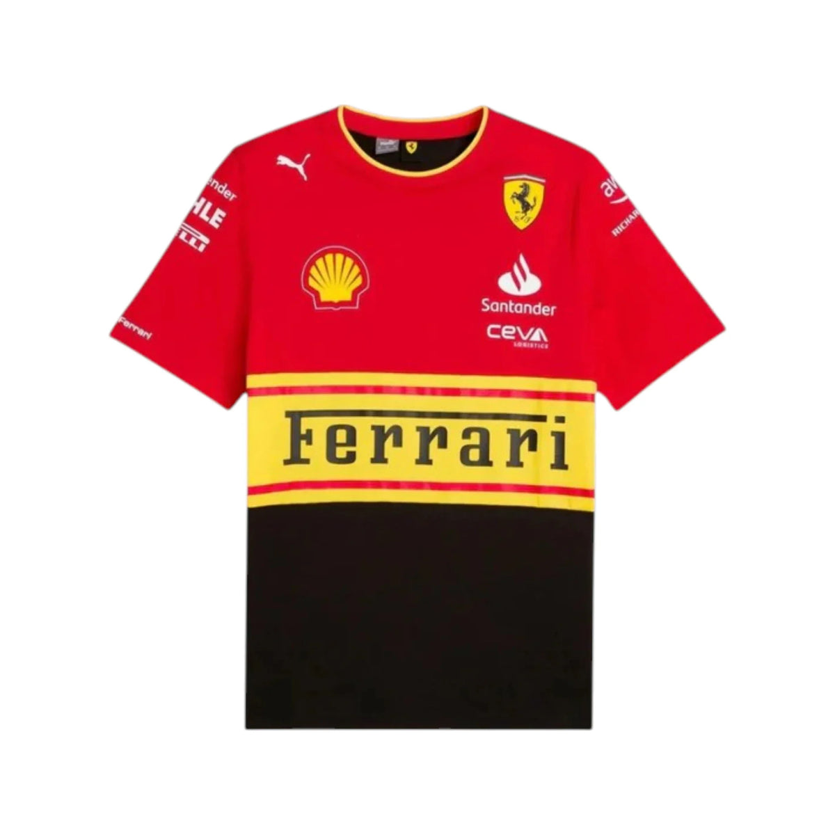 2022 Ferrari Monza GP F1 Racing T-Shirt - Trending Racegears image 1