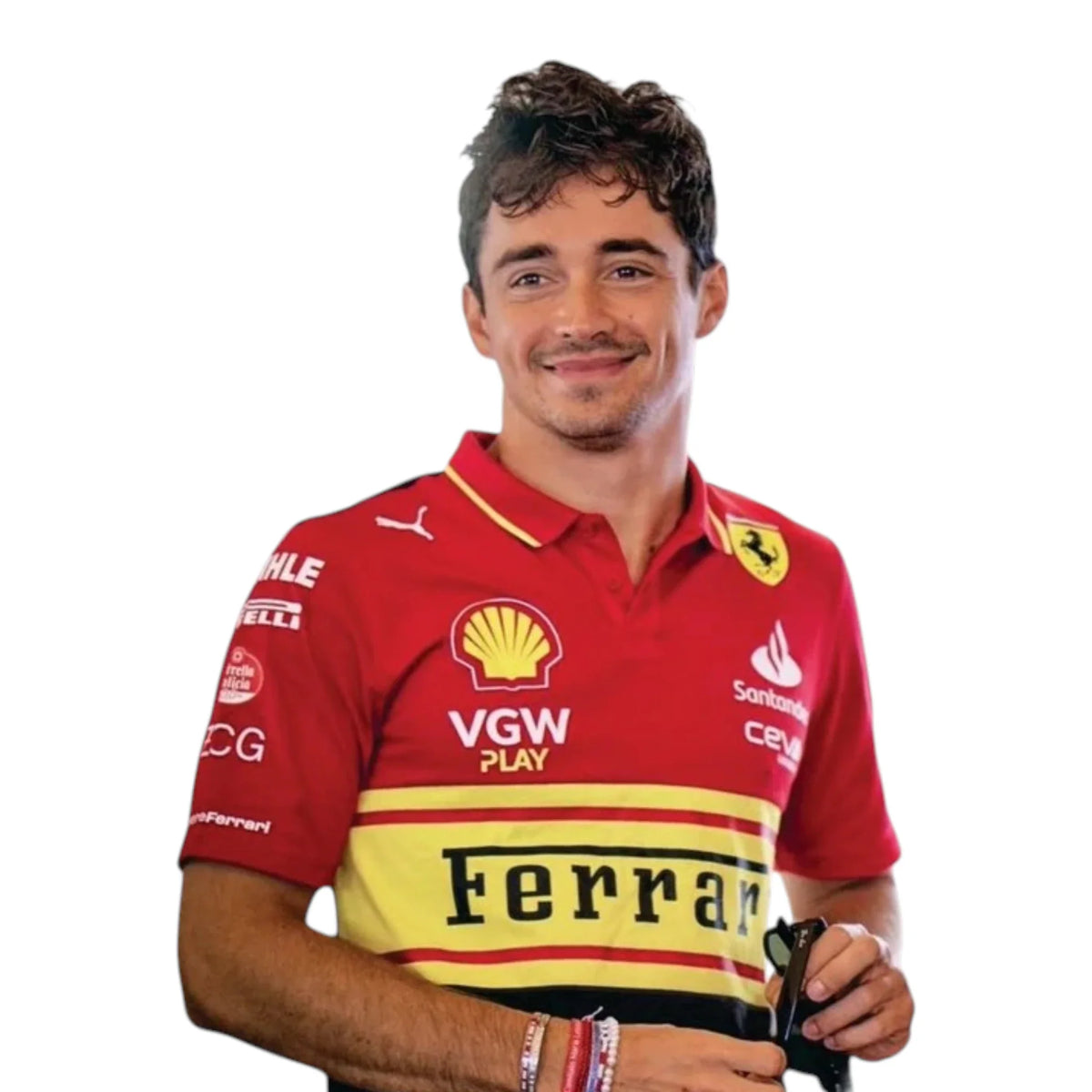 2023 Ferrari Monza GP F1 Polo Shirt - Trending Racegears image 2