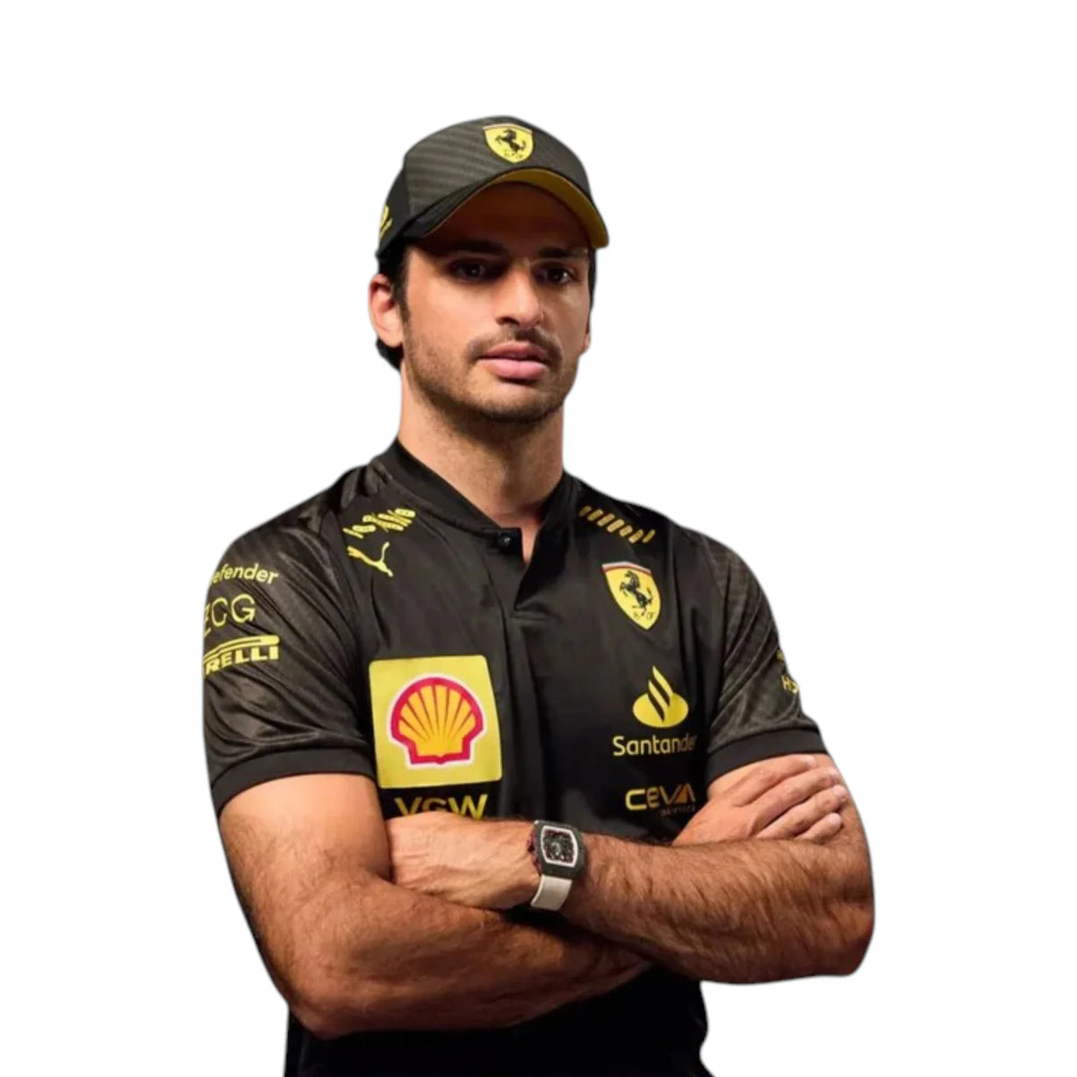 2023 Ferrari Monza GP F1 Racing T-Shirt - Trending Racegears image 3