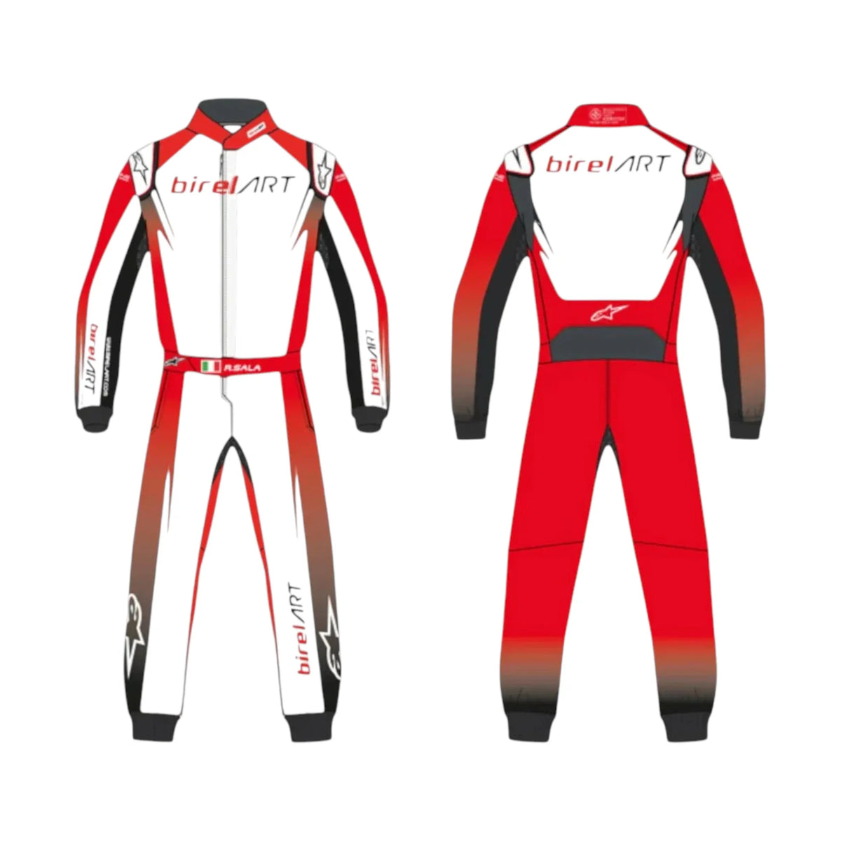 Alpinestars Birel ART Go Kart Racing Suit - Trending Racegears image 3