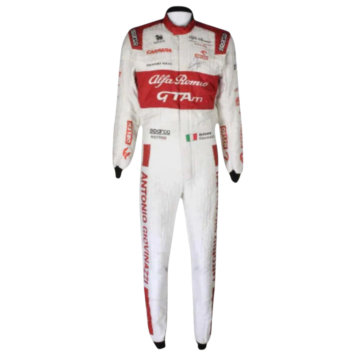 Antonio Giovinazzi 2020 Alfa Romeo F1 Race Suit - Trending Racegears image 1