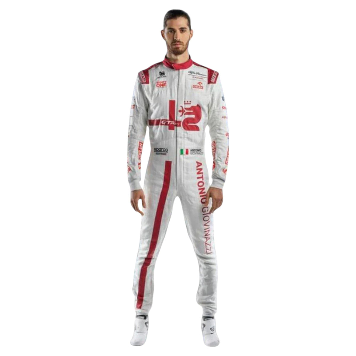 Antonio Giovinazzi 2021 Alfa Romeo F1 Race Suit - Trending Racegears image 1