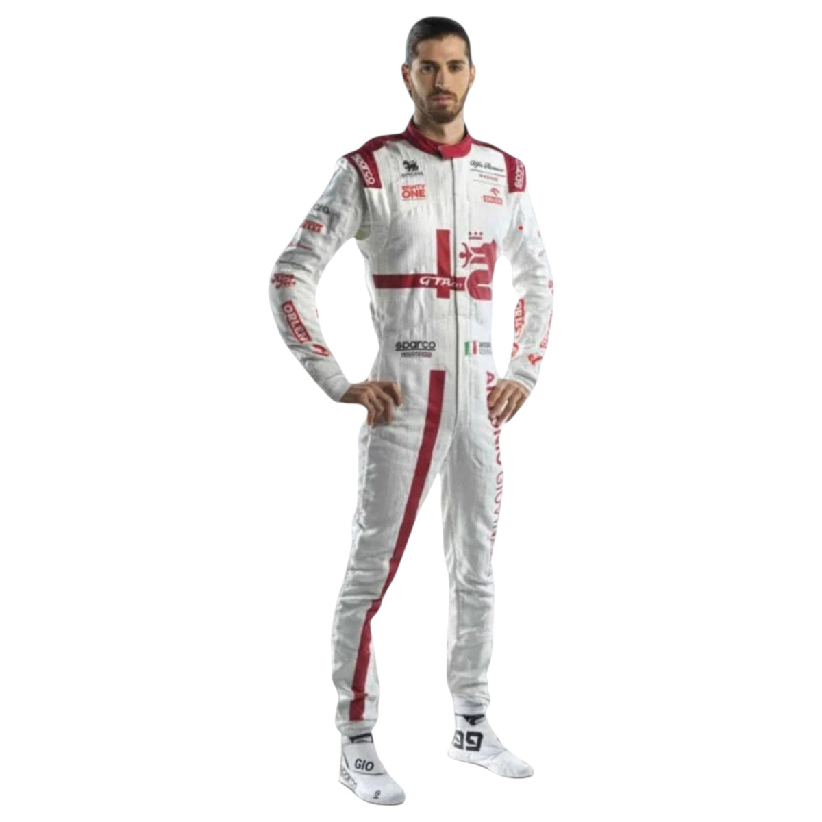 Antonio Giovinazzi 2021 Alfa Romeo F1 Race Suit - Trending Racegears image 2