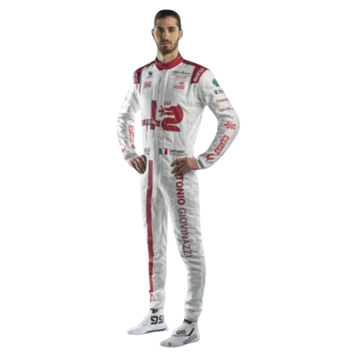 Antonio Giovinazzi 2021 Alfa Romeo F1 Race Suit - Trending Racegears image 3