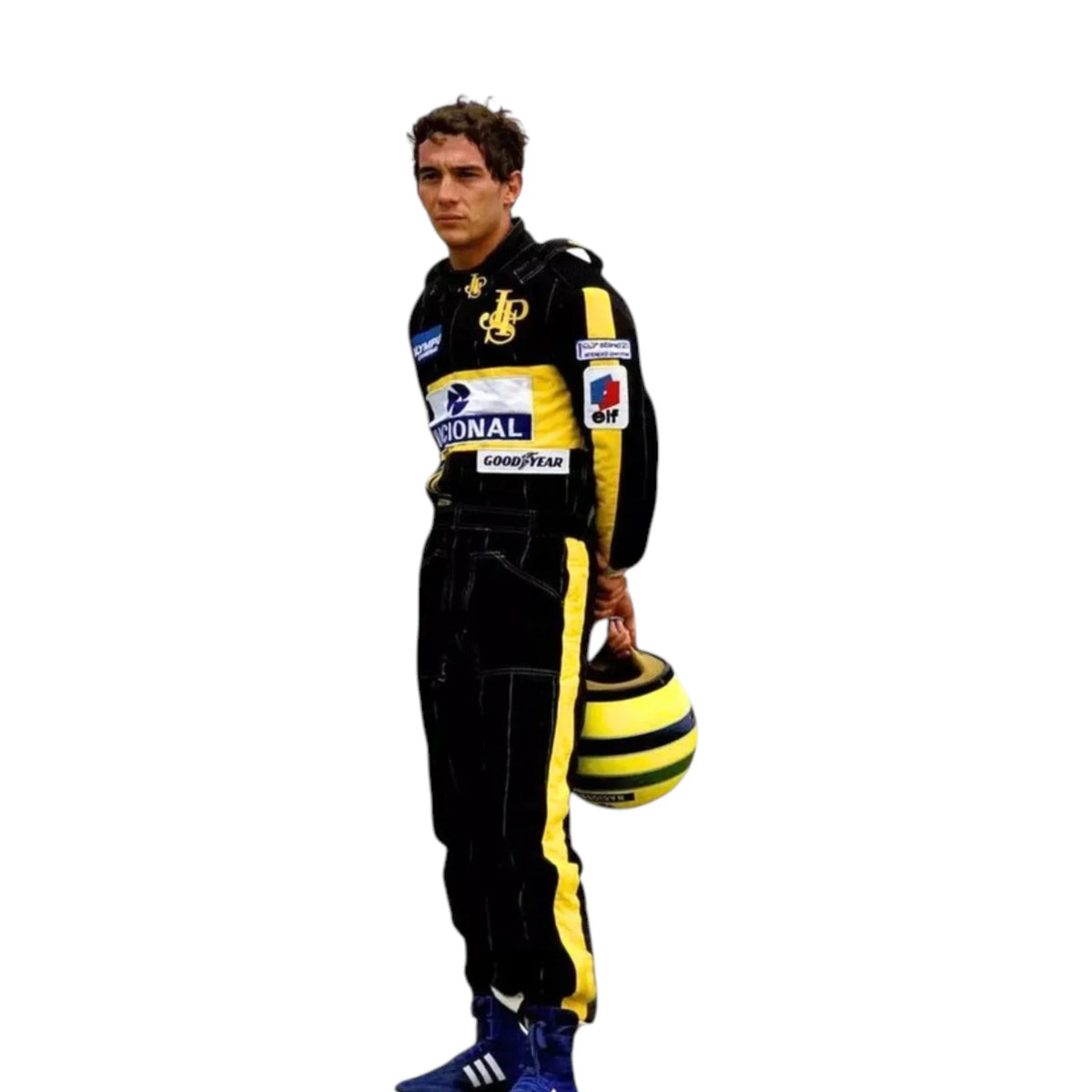 Ayrton Senna 1985 Lotus F1 Racing Suit - Trending Racegears image 2