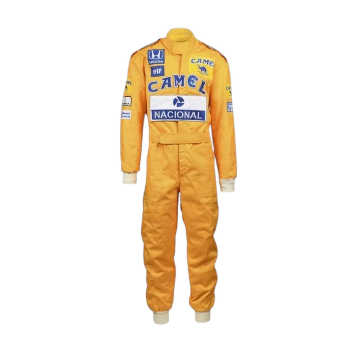 Ayrton Senna 1987 Lotus F1 Racing Suit - Trending Racegears image 2
