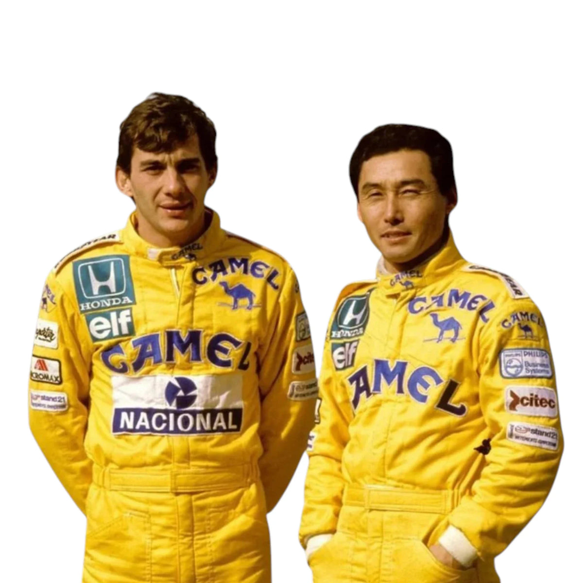 Ayrton Senna 1987 Lotus F1 Racing Suit - Trending Racegears image 5