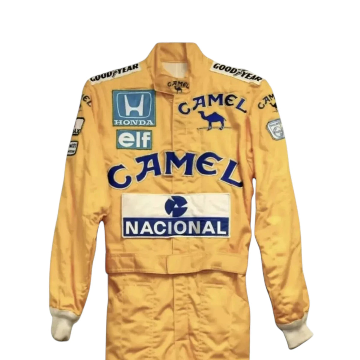 Ayrton Senna 1987 Lotus F1 Racing Suit - Trending Racegears image 7