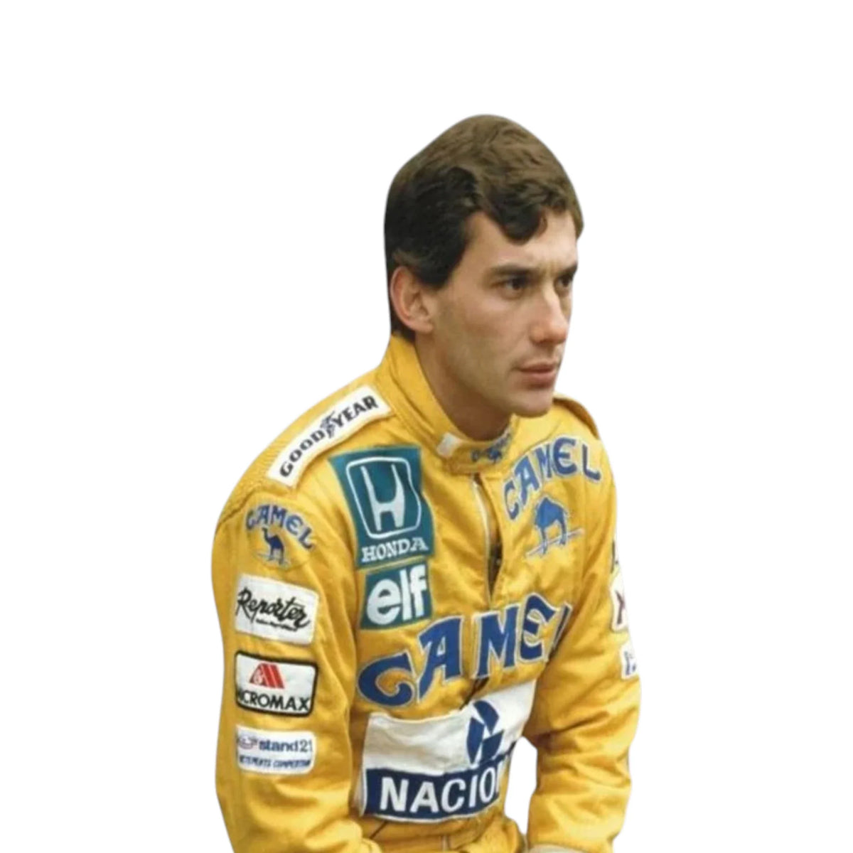 Ayrton Senna 1987 Lotus F1 Racing Suit - Trending Racegears image 8