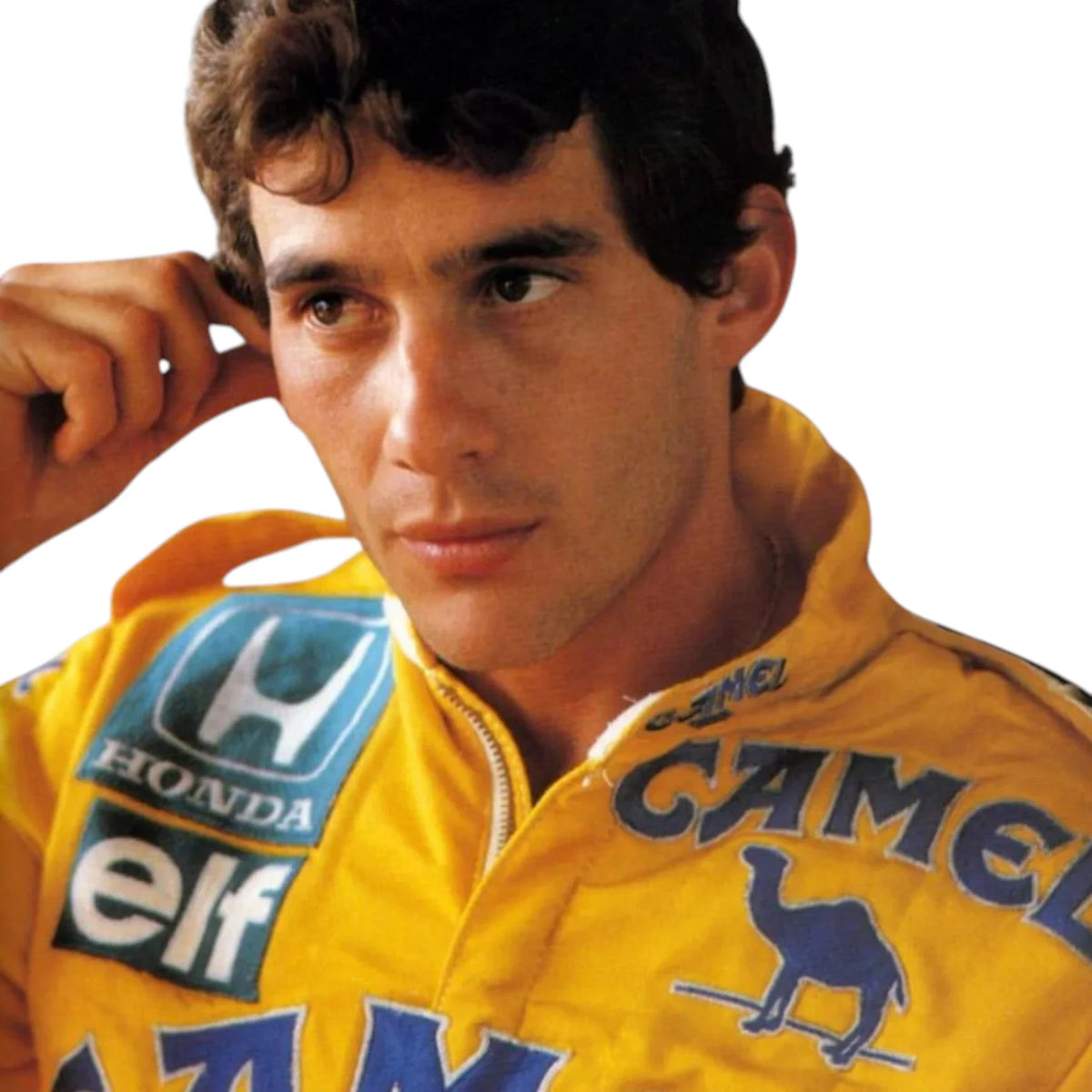 Ayrton Senna 1987 Lotus F1 Racing Suit - Trending Racegears image 9