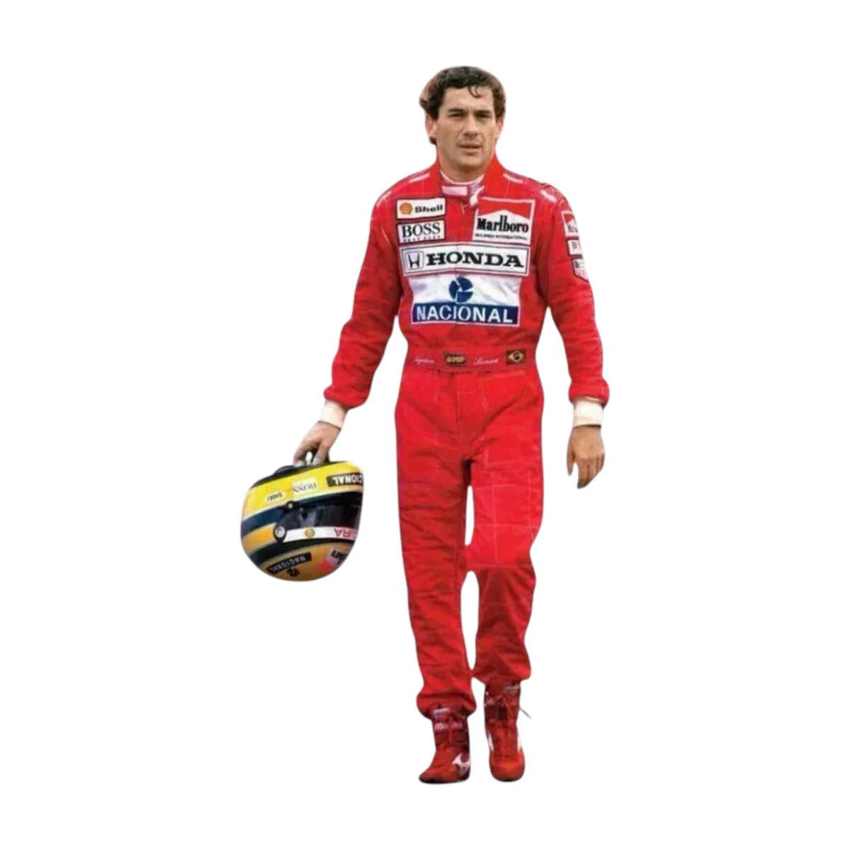 Ayrton Senna 1991 Mclaren F1 Racing Suit - Trending Racegears image 1