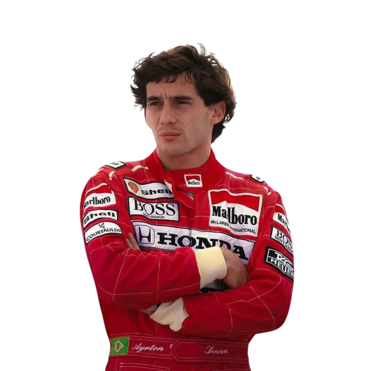 Ayrton Senna 1991 Mclaren F1 Racing Suit - Trending Racegears image 9