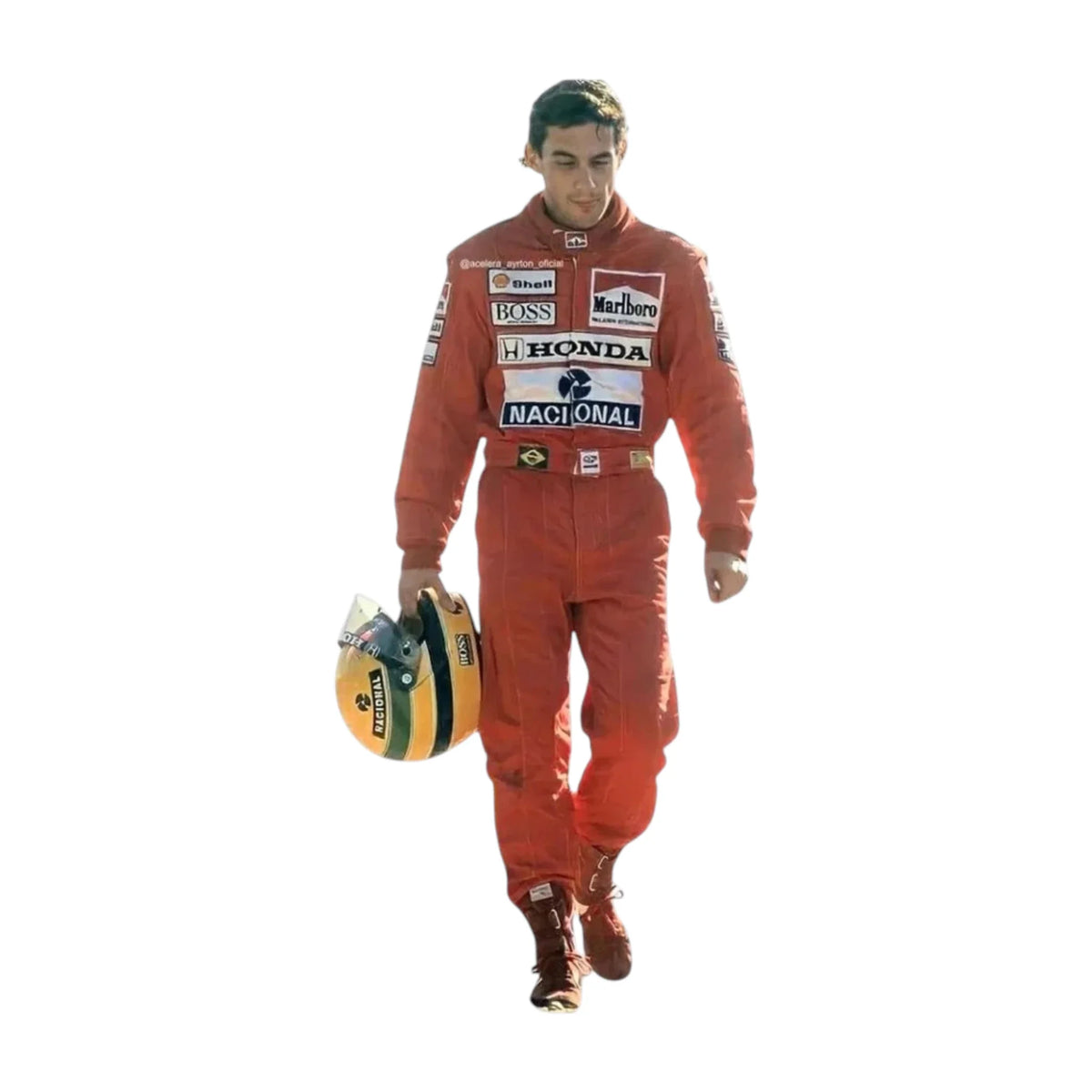 Ayrton Senna 1991 Mclaren F1 Racing Suit - Trending Racegears image 2