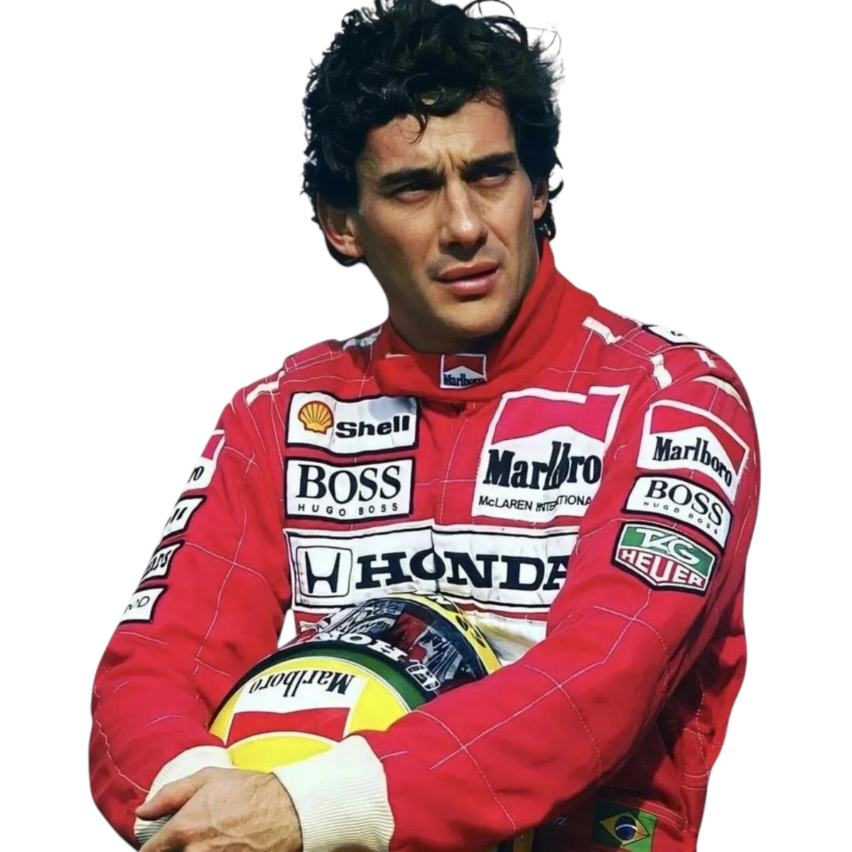 Ayrton Senna 1991 Mclaren F1 Racing Suit - Trending Racegears image 5