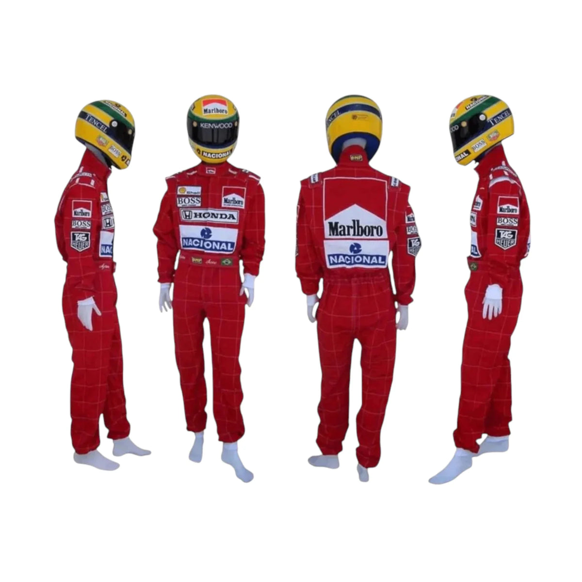 Ayrton Senna 1991 Mclaren United States GP F1 Racing Suit - Trending Racegears image 1