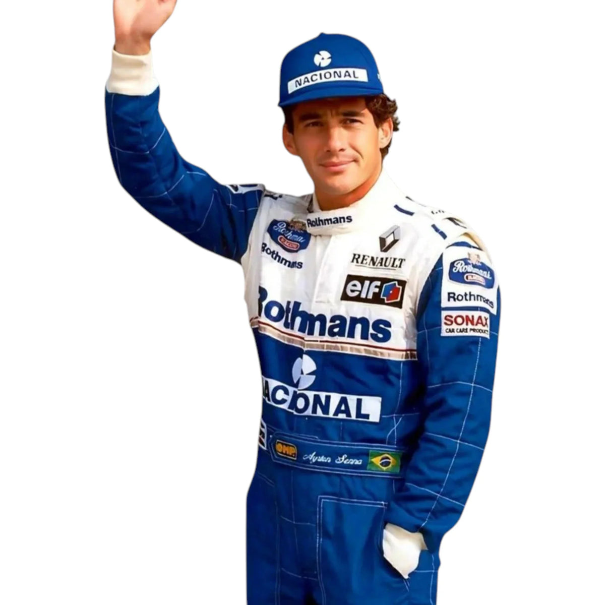 Ayrton Senna 1994 Williams F1 Racing Suit - Trending Racegears image 5