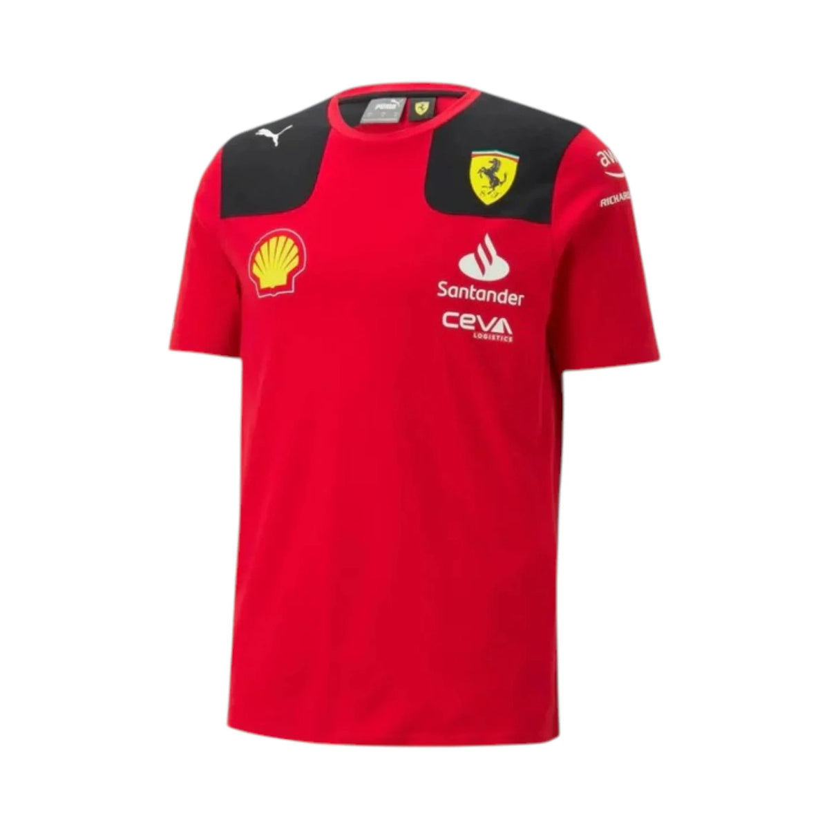 Carlos Sainz 2023 Ferrari F1 Racing Driver T-Shirt - Trending Racegears image 1