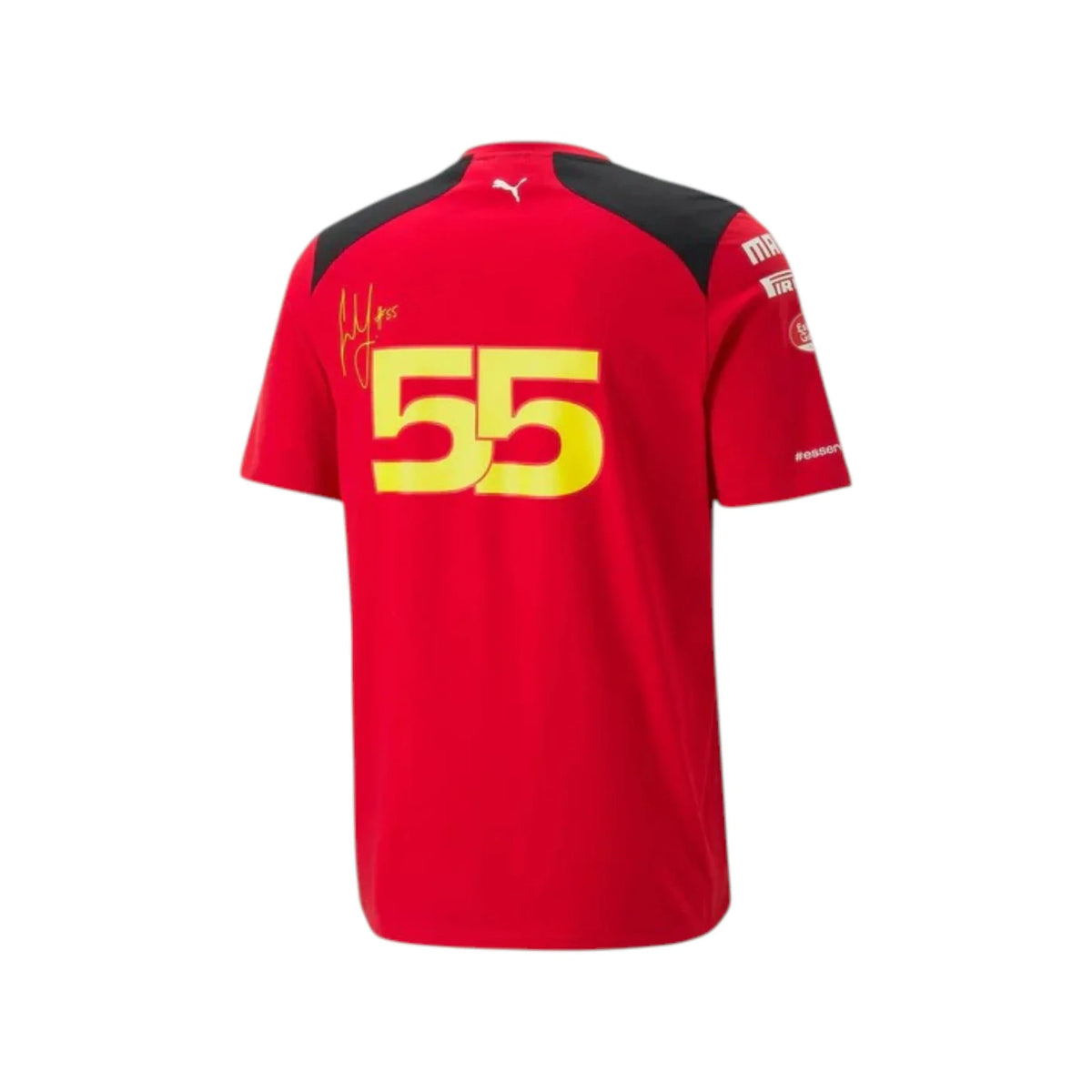Carlos Sainz 2023 Ferrari F1 Racing Driver T-Shirt - Trending Racegears image 2