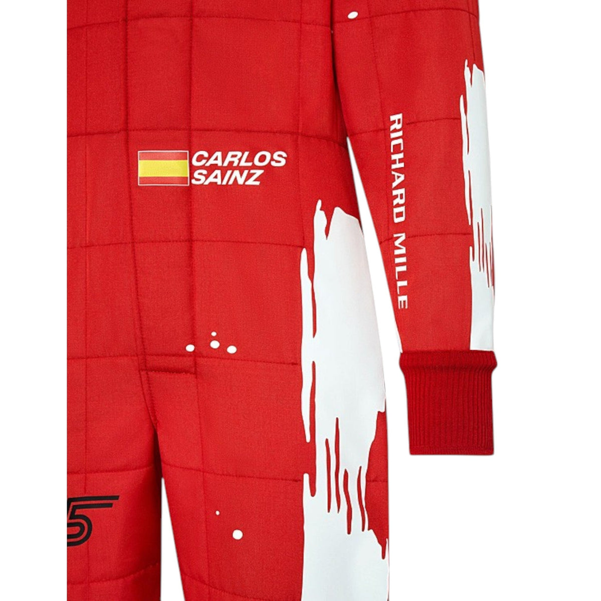 Carlos Sainz 2023 Ferrari (Las Vegas GP Special Edition) F1 Race Suit - Trending Racegears image 4
