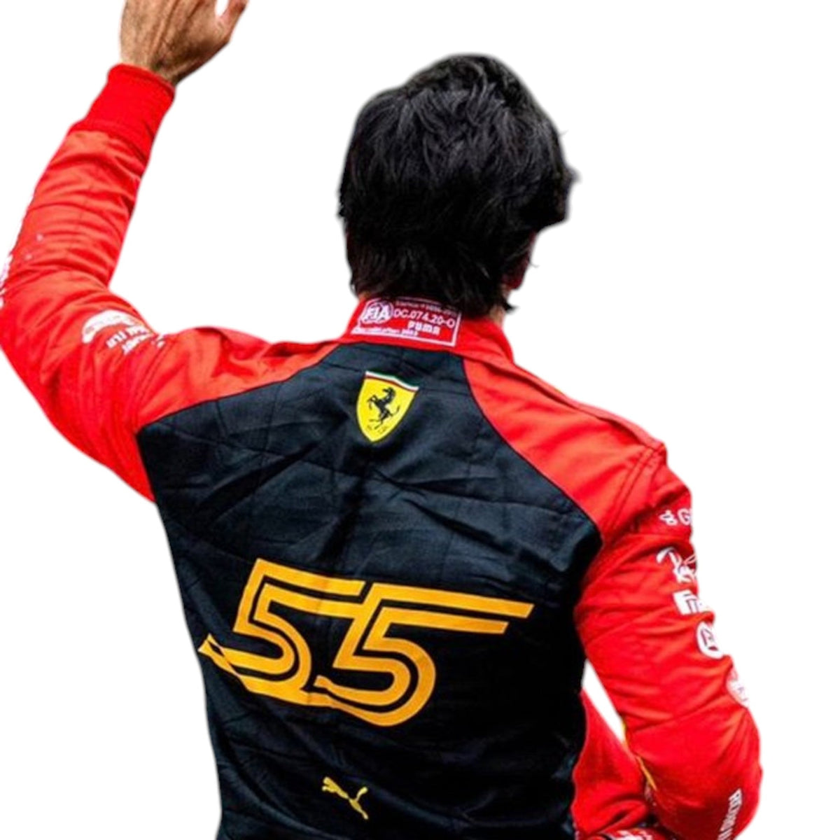 Carlos Sainz 2023 Ferrari Spain GP F1 Race Suit - Trending Racegears image 4