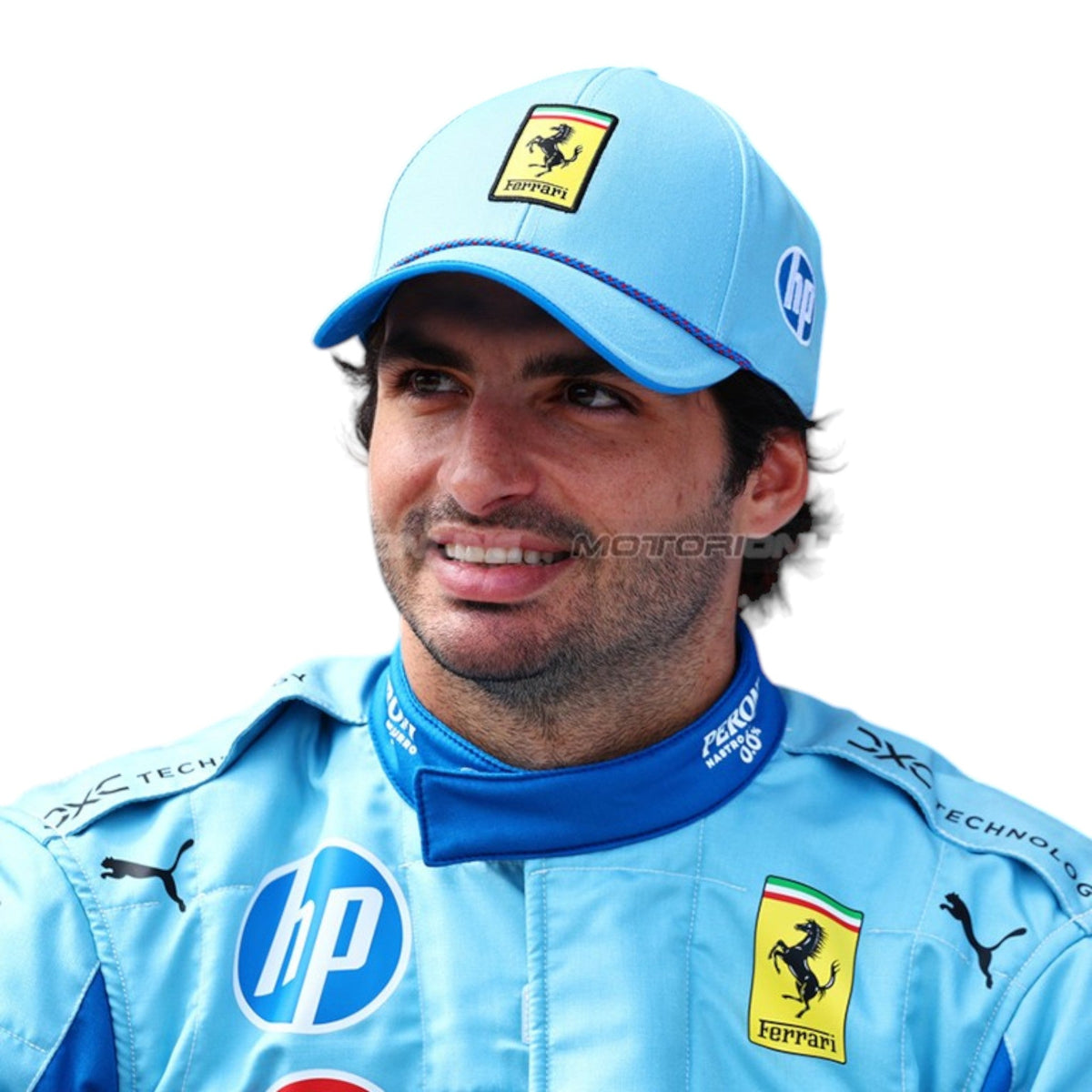 Carlos Sainz 2024 Ferrari Miami GP F1 Race Suit - Trending Racegears image 2