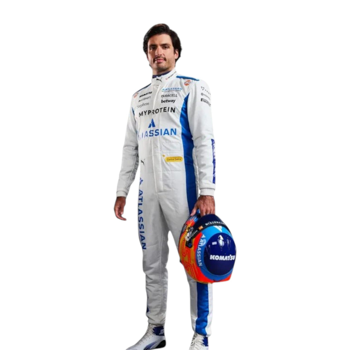 Carlos Sainz 2025 Williams F1 Race Suit - Trending Racegears image 3