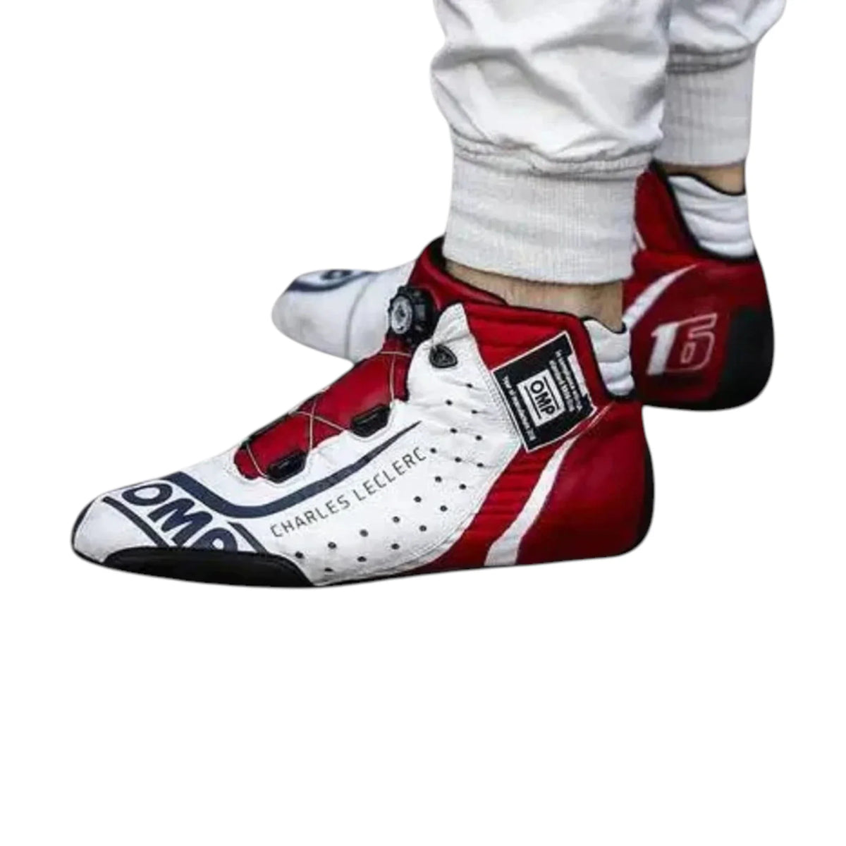 Charles Leclerc 2018 Alfa Romeo F1 Racing Shoes - Trending Racegears image 1