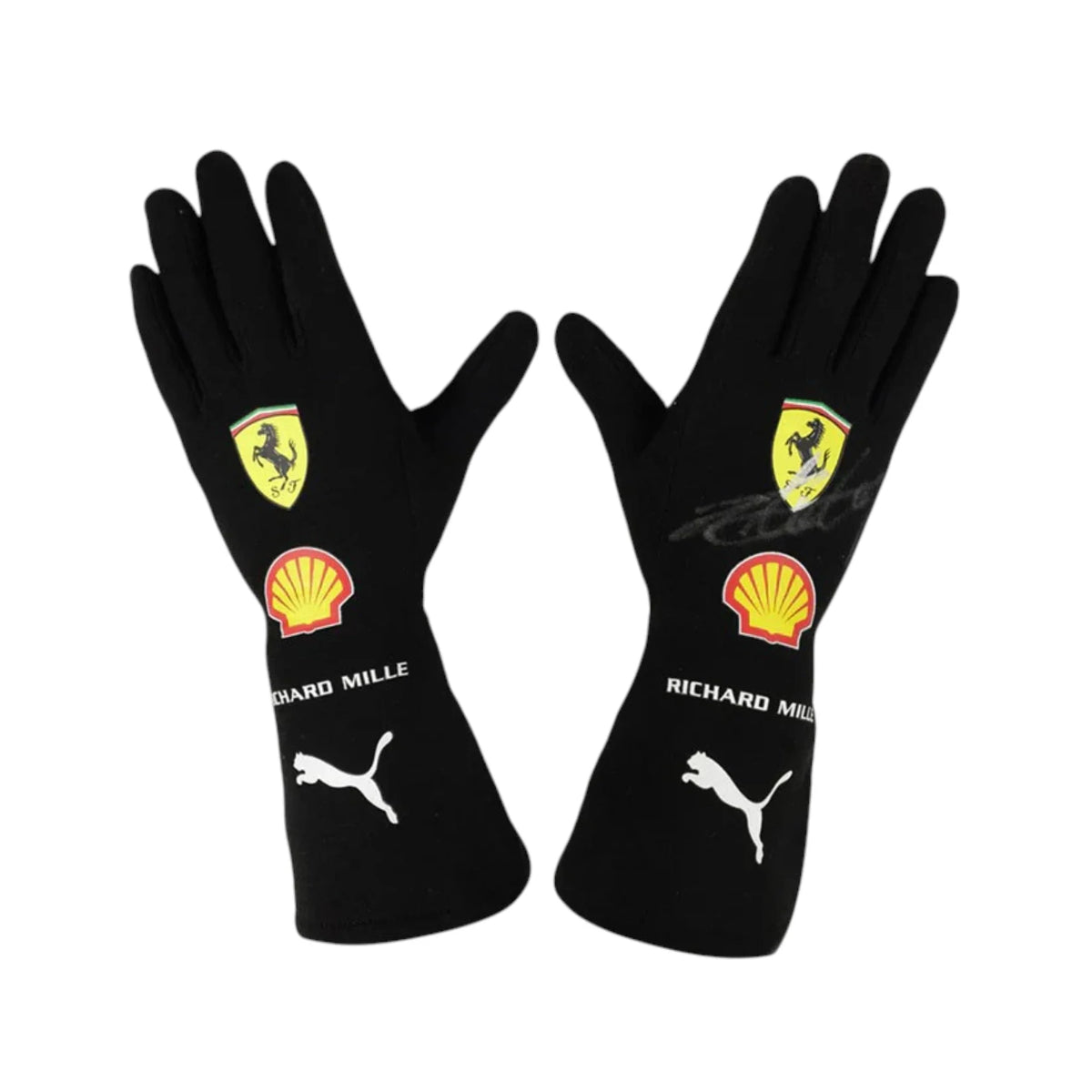 Charles Leclerc 2021 Ferrari F1 Racing Gloves - Trending Racegears image 1