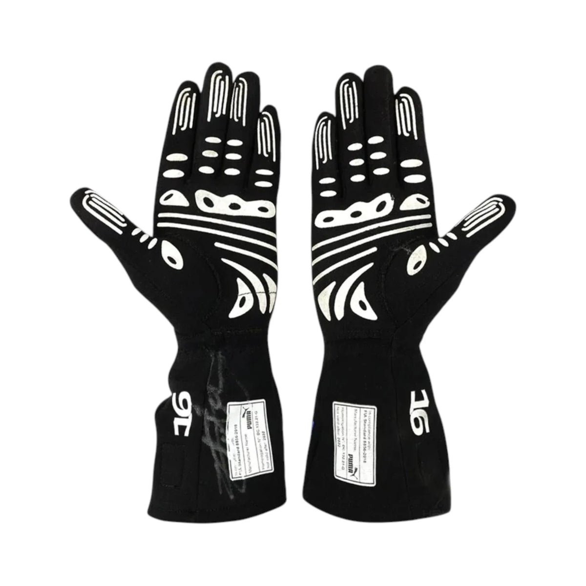 Charles Leclerc 2021 Ferrari F1 Racing Gloves - Trending Racegears image 2
