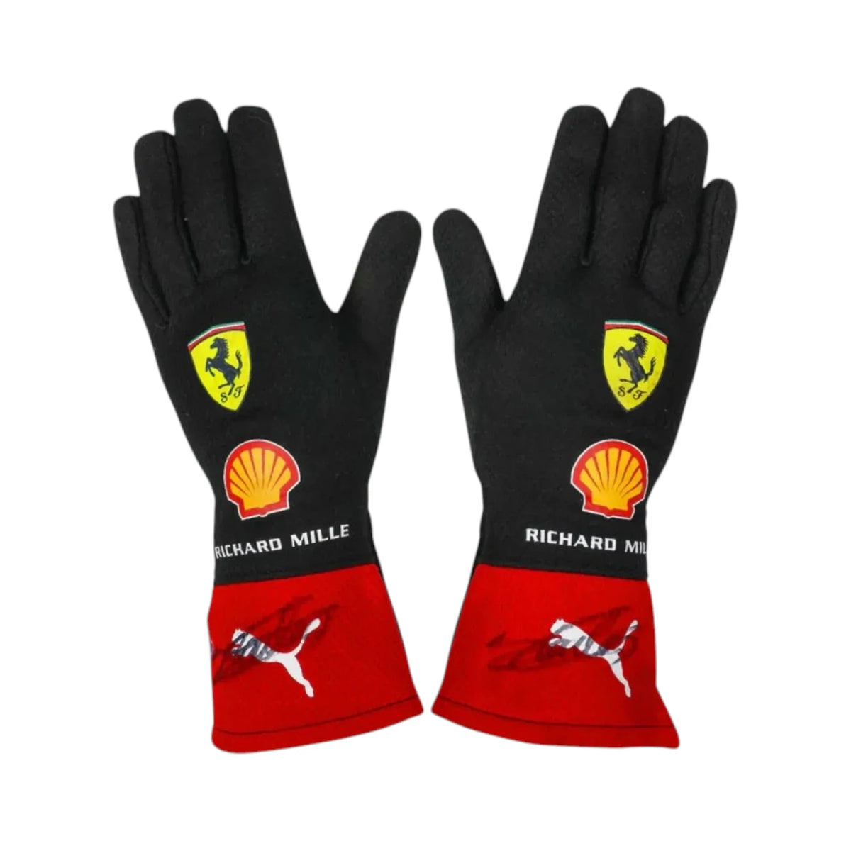 Charles Leclerc 2023 Ferrari F1 Racing Gloves - Trending Racegears image 1