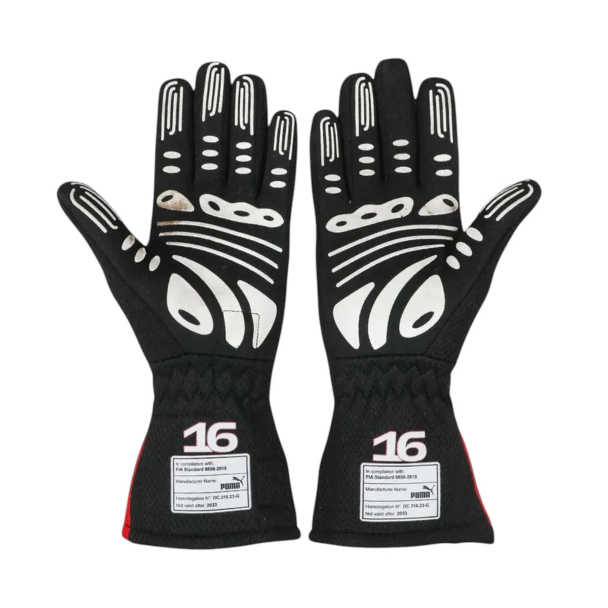 Charles Leclerc 2023 Ferrari F1 Racing Gloves - Trending Racegears image 2