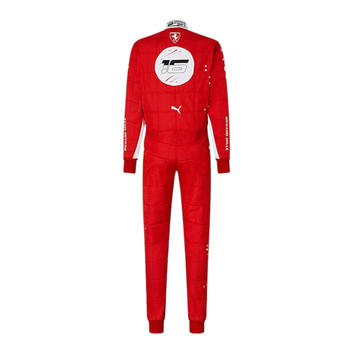 Charles Leclerc 2023 Ferrari (Las Vegas GP Special Edition) F1 Race Suit - Trending Racegears image 3