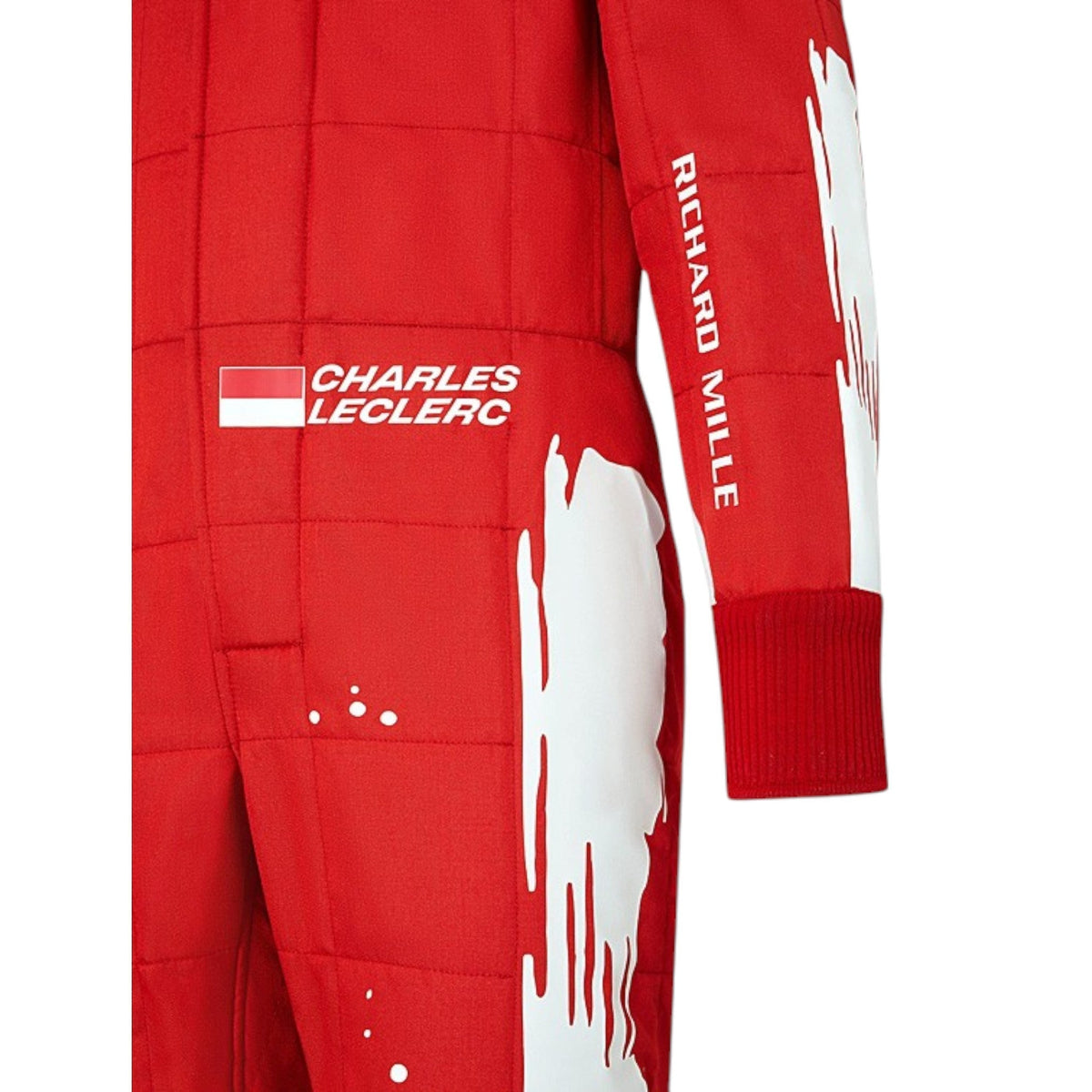 Charles Leclerc 2023 Ferrari (Las Vegas GP Special Edition) F1 Race Suit - Trending Racegears image 4