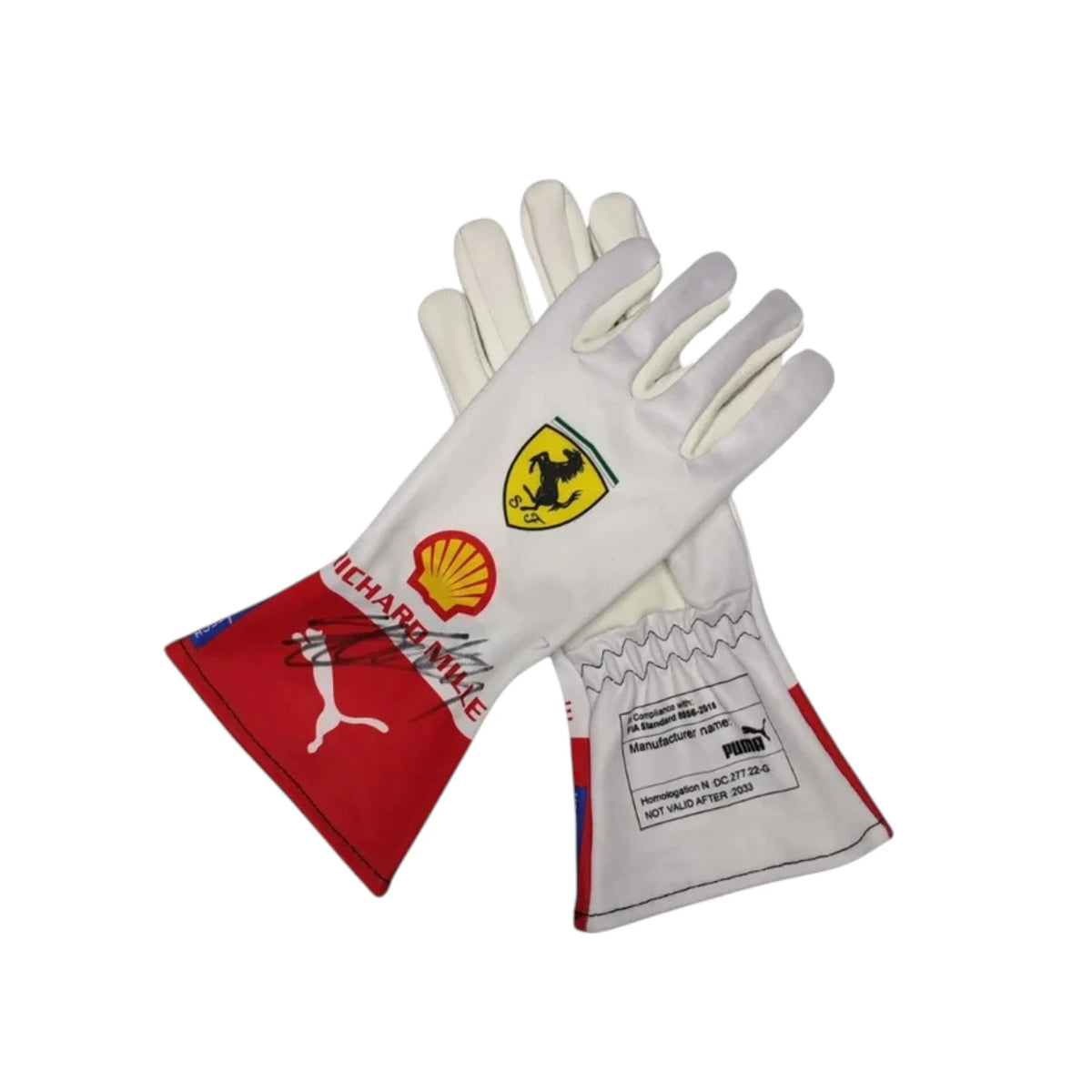 Charles Leclerc 2023 Ferrari Monaco GP F1 Racing Gloves - Trending Racegears image 2