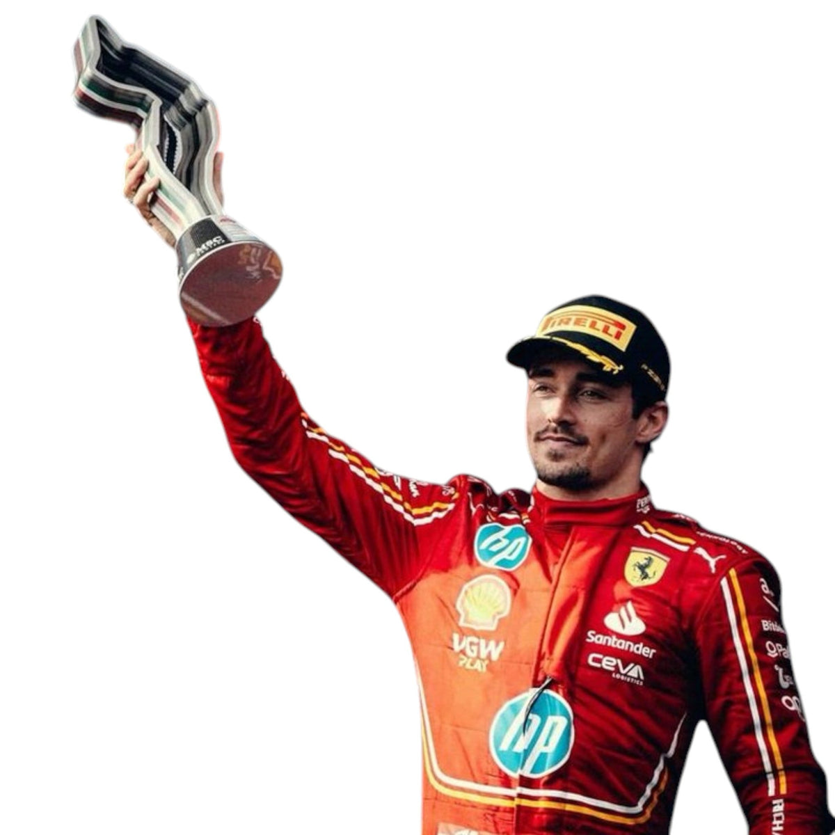 Charles Leclerc 2024 Ferrari Monaco GP F1 Race Suit - Trending Racegears image 2