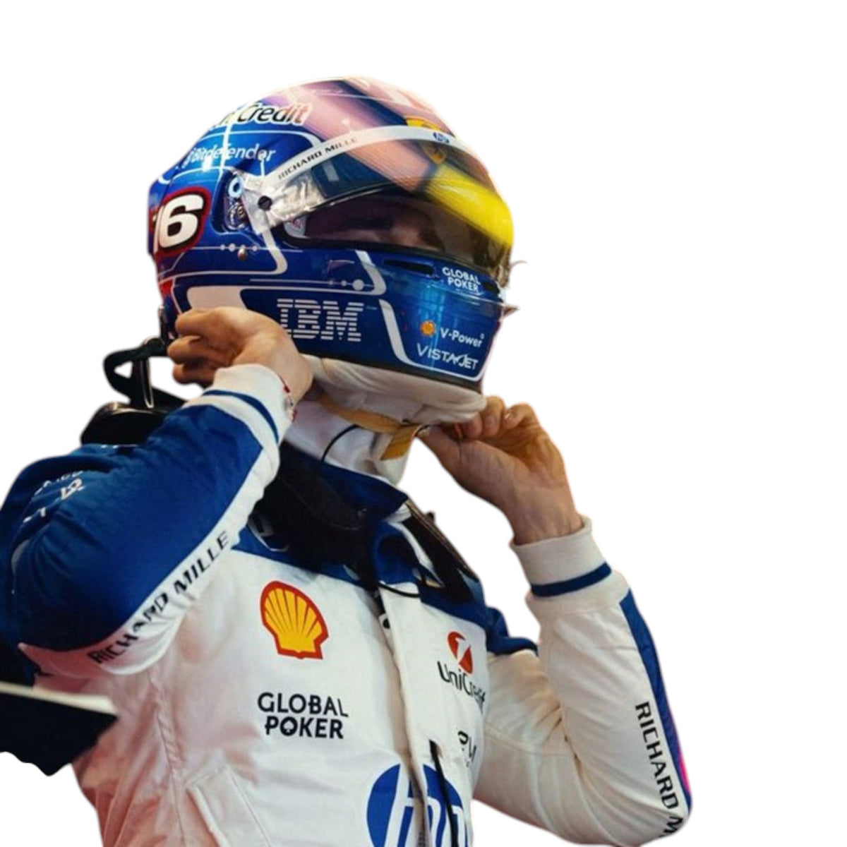 Charles Leclerc 2025 Ferrari Miami GP F1 Race Suit - Trending Racegears image 2