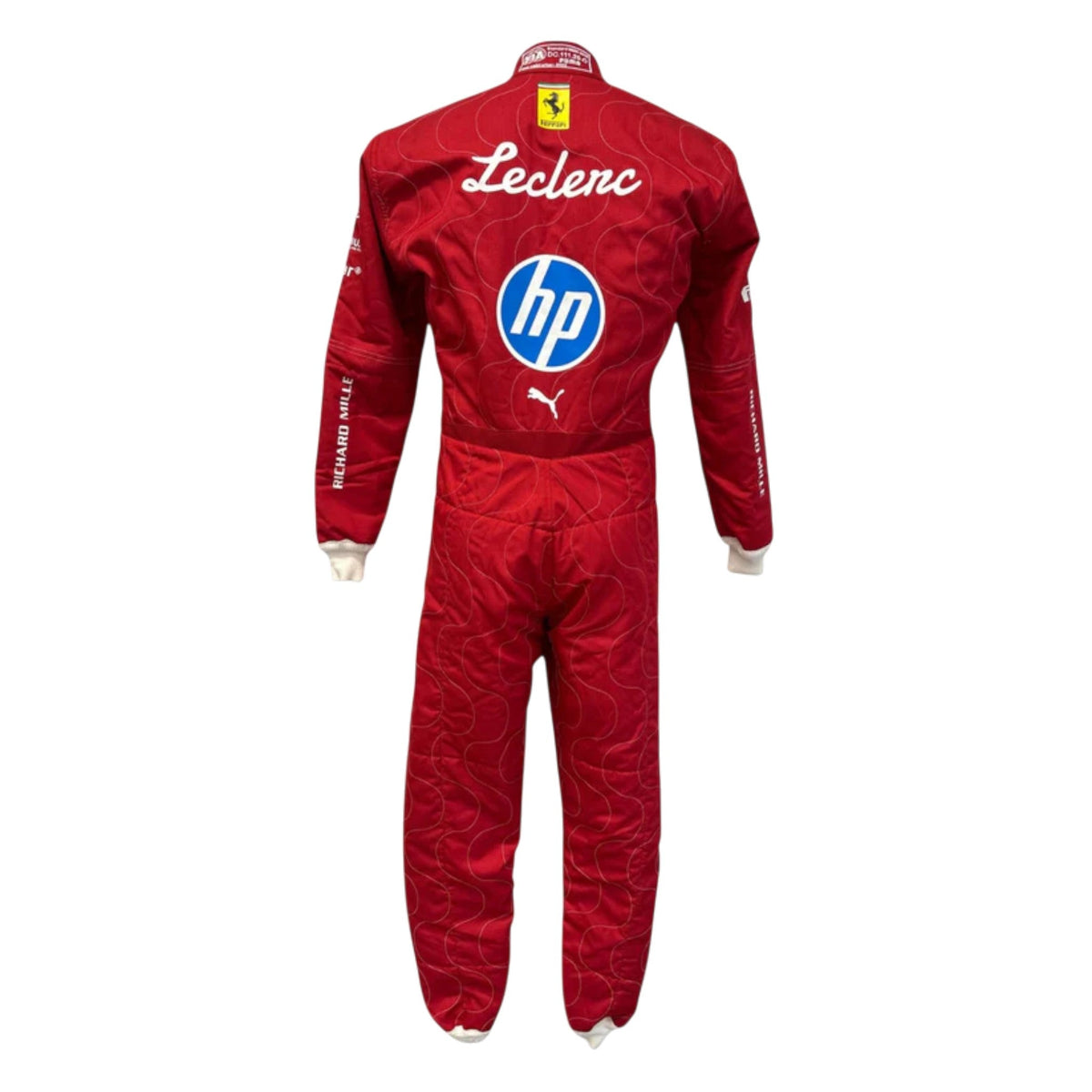 Charles Leclerc 2025 Ferrari Monza GP F1 Race Suit - Trending Racegears image 4