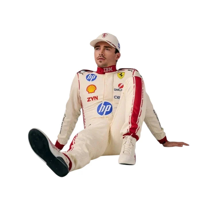 Charles Leclerc 2026 Ferrari Monaco GP F1 Race Suit - Trending Racegears image 7