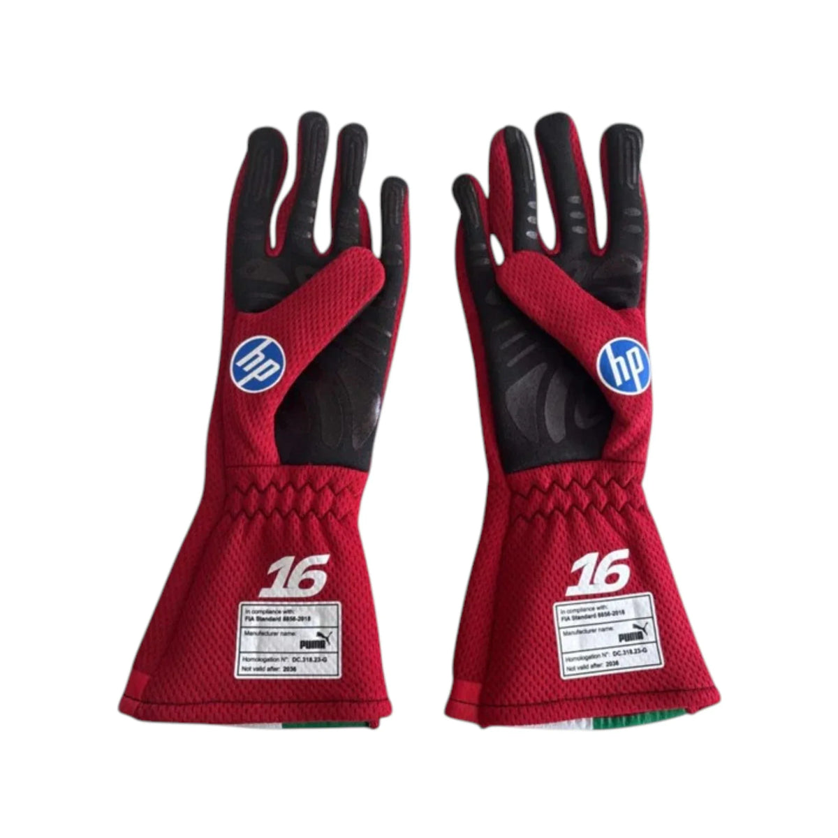 Charles Leclerc 2026 Ferrari Monaco GP F1 Racing Gloves - Trending Racegears image 2