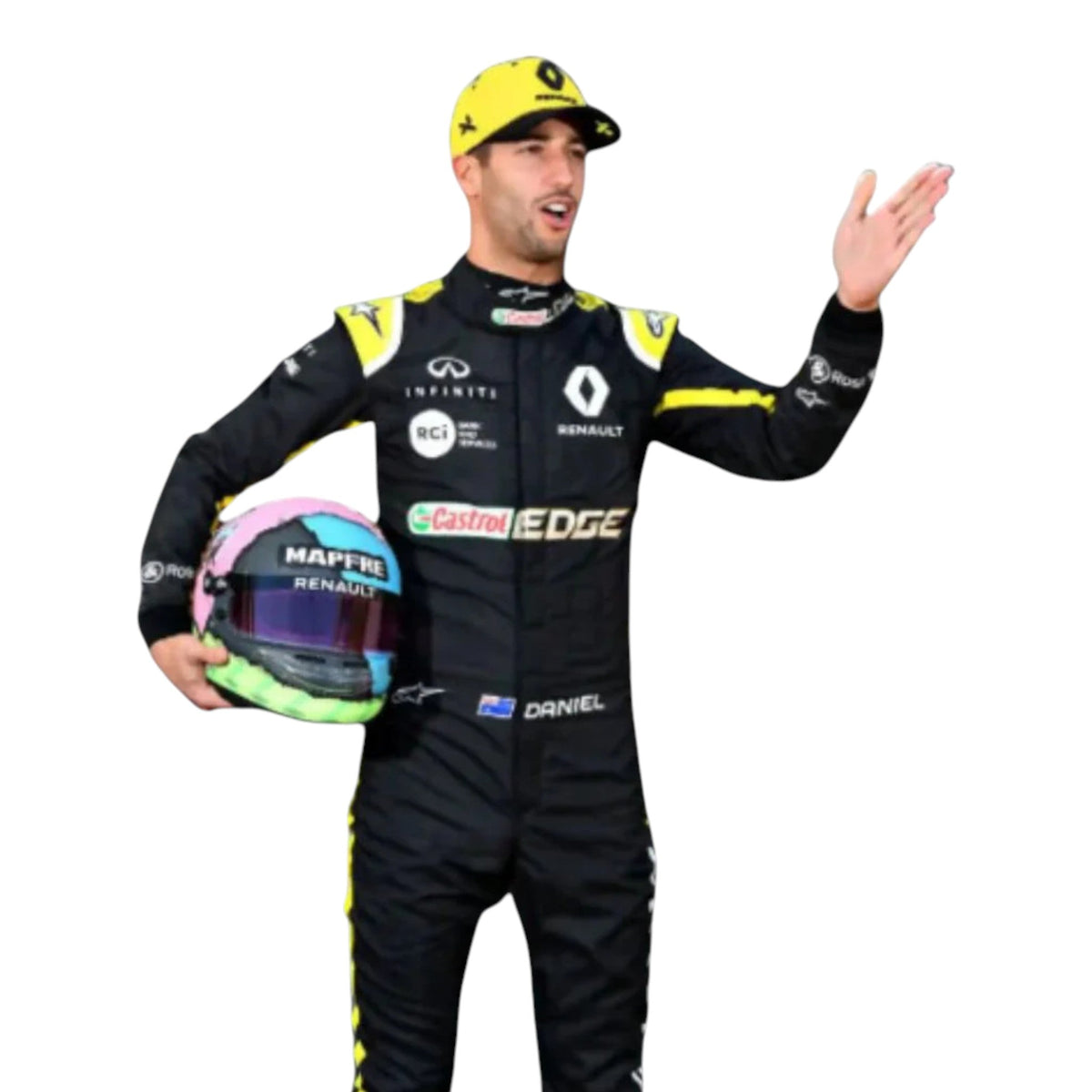 Daniel Ricciardo 2019 Renault F1 Race Suit - Trending Racegears image 2