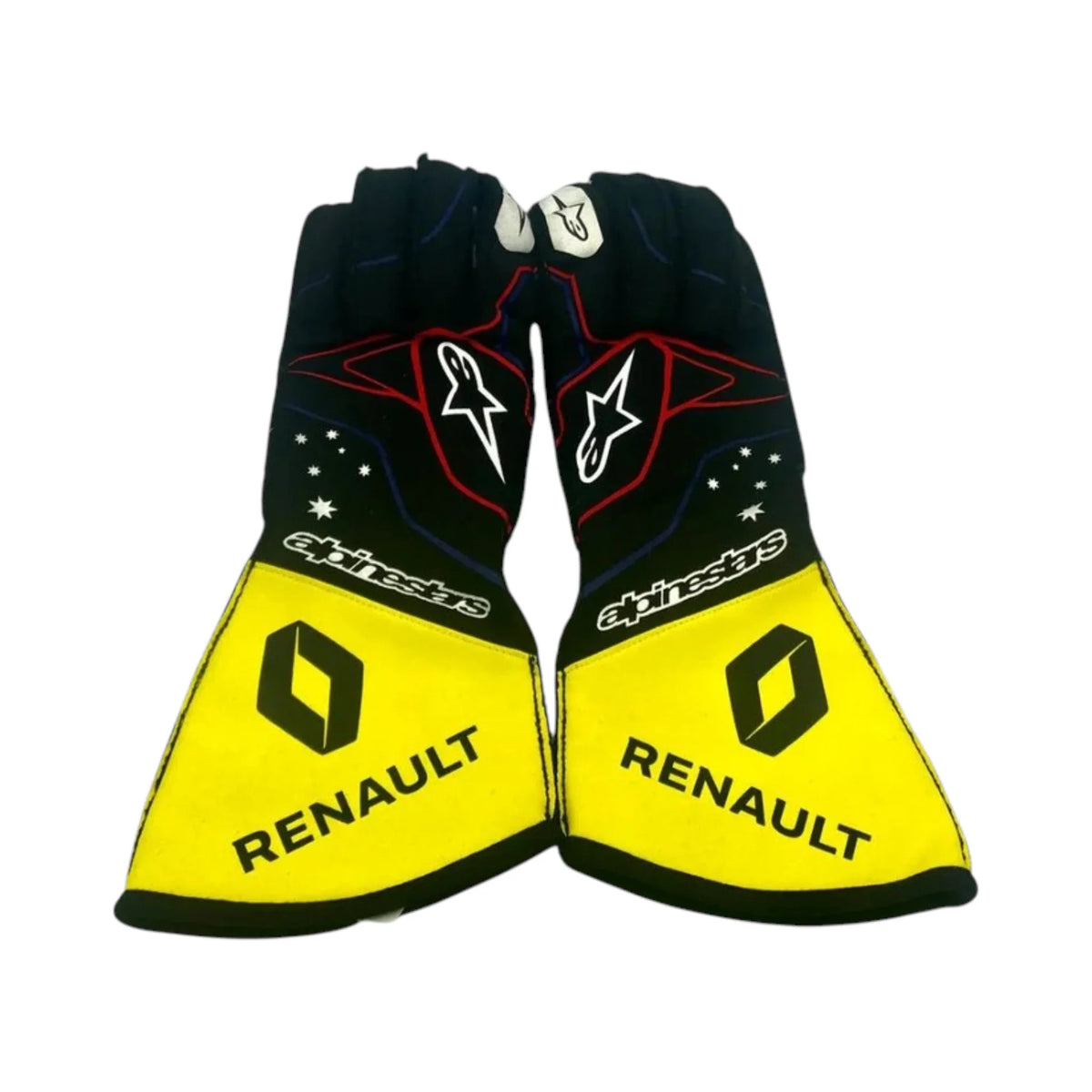 Daniel Ricciardo 2020 Renault F1 Racing Gloves - Trending Racegears image 1