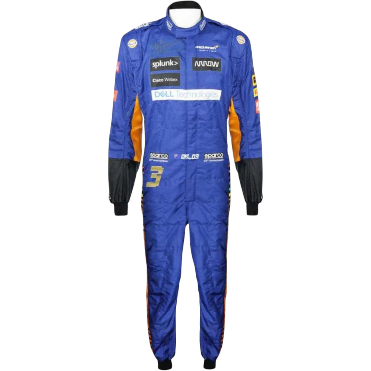 Daniel Ricciardo 2021 Mclaren F1 Race Suit - Trending Racegears image 1