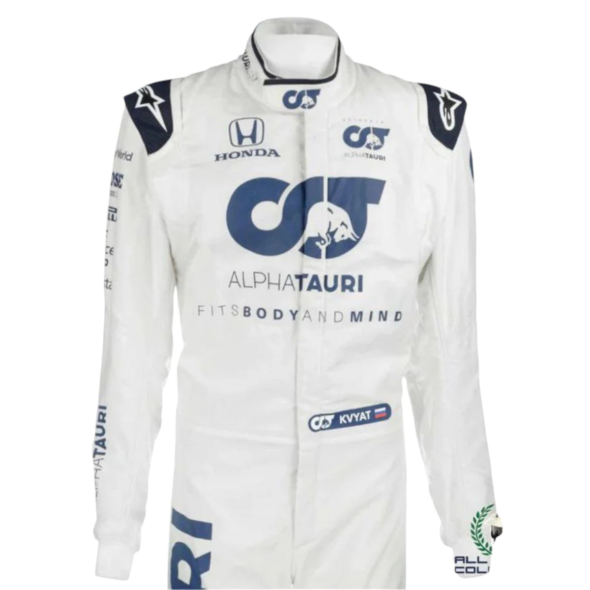 Daniil Kvyat 2020 Alphatauri F1 Race Suit - Trending Racegears image 1