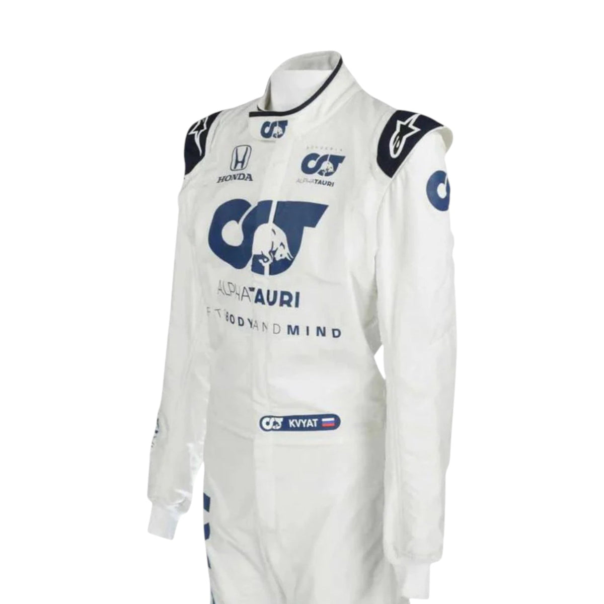 Daniil Kvyat 2020 Alphatauri F1 Race Suit - Trending Racegears image 2