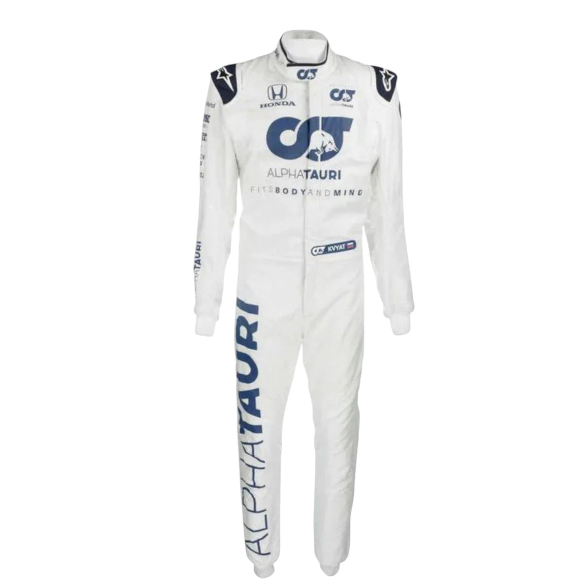 Daniil Kvyat 2020 Alphatauri F1 Race Suit - Trending Racegears image 4
