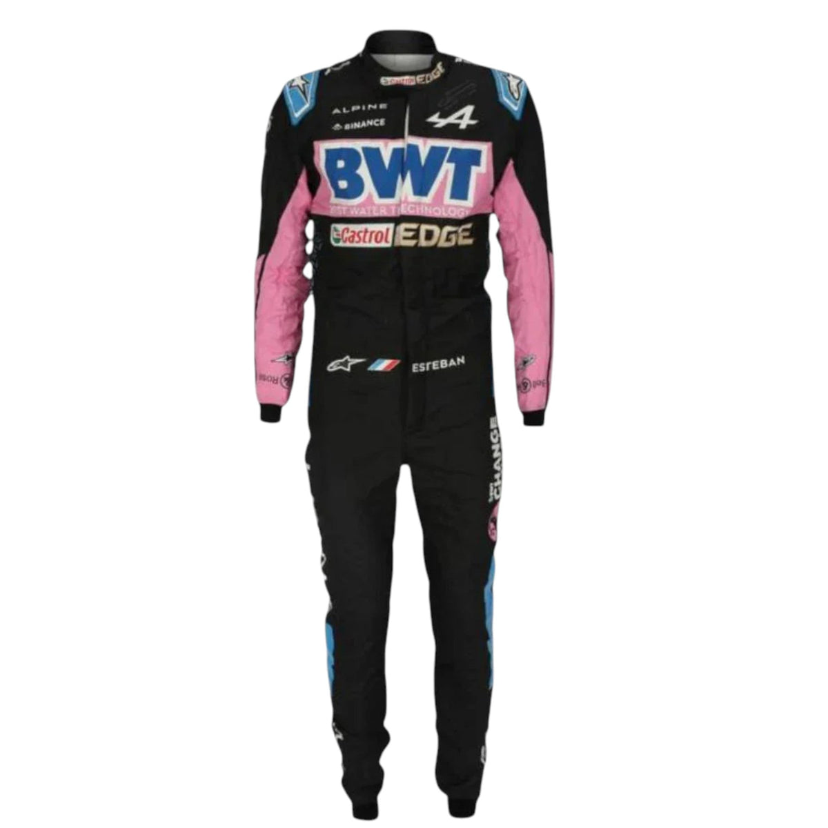 Esteban Ocon 2023 BWT Alpine F1 Race Suit - Trending Racegears image 1