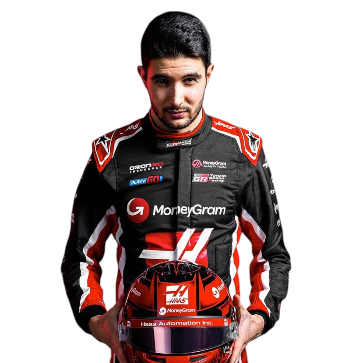 Esteban Ocon 2025 Haas F1 Race Suit - Trending Racegears image 1