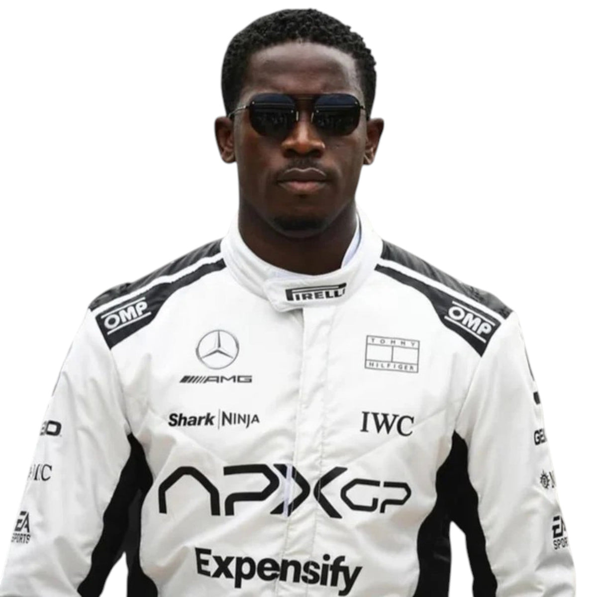 F1 Movie Joshua Pearce (Damson Idris) 2025 F1 Race Suit - Trending Racegears image 1