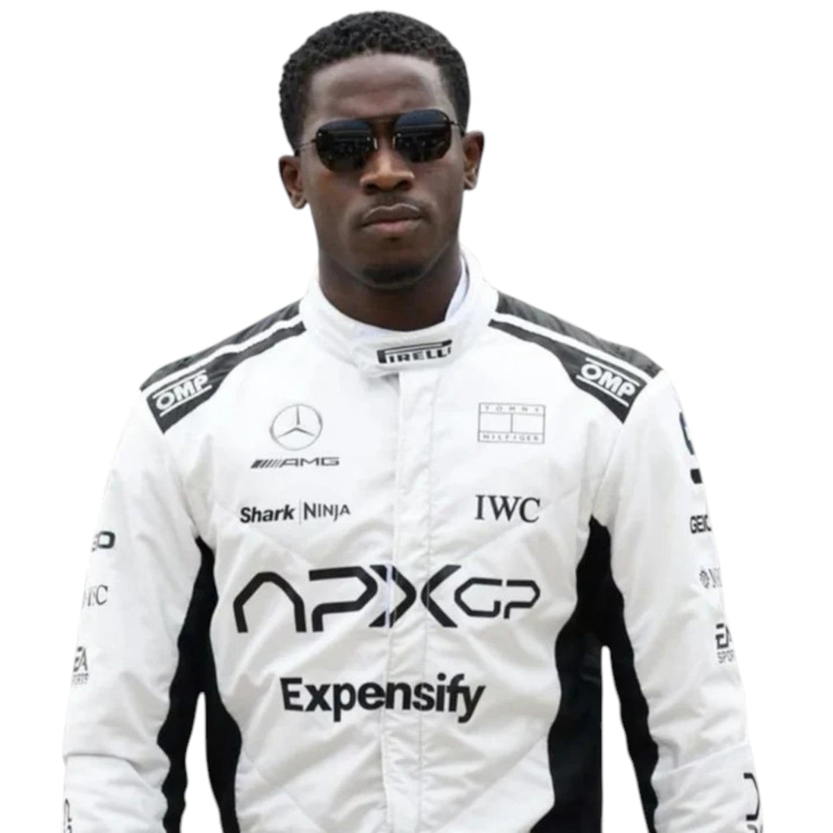 F1 Movie Joshua Pearce (Damson Idris) 2025 F1 Race Suit - Trending Racegears image 2